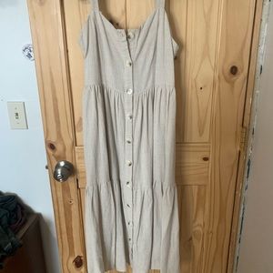 NWOT TAN DRESS